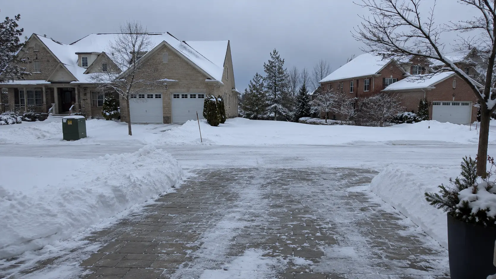 Snow Removal by Wynter Landscaping & Handyman in Toronto and the GTA