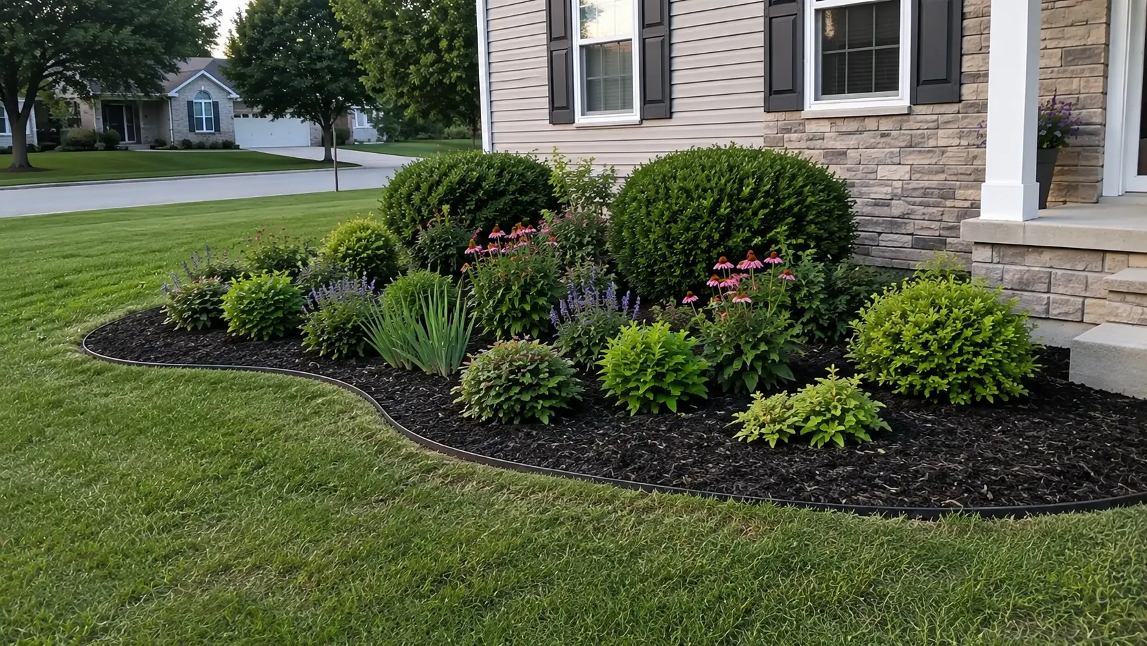 Custom Garden Design & Installation by Wynter Landscaping & Handyman in Toronto and the GTA