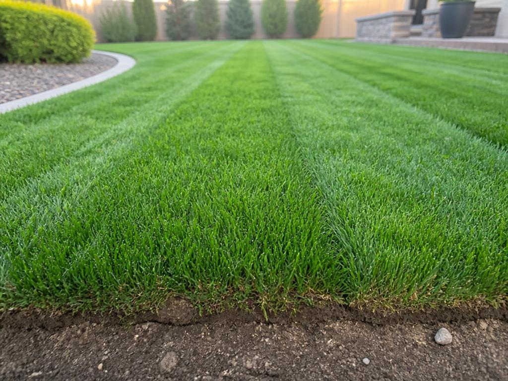 Kentucky Bluegrass Sod — lawn renovation & sod installation material