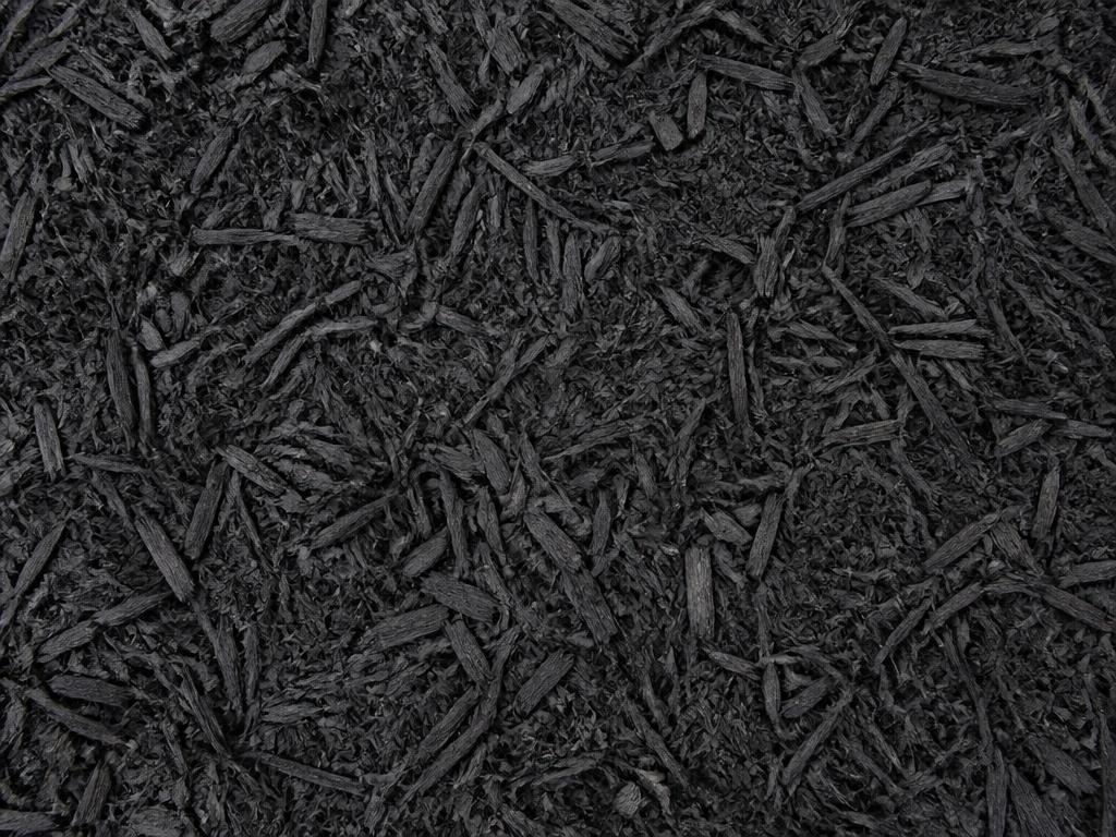 Black Dyed Mulch — soil and mulch delivery material