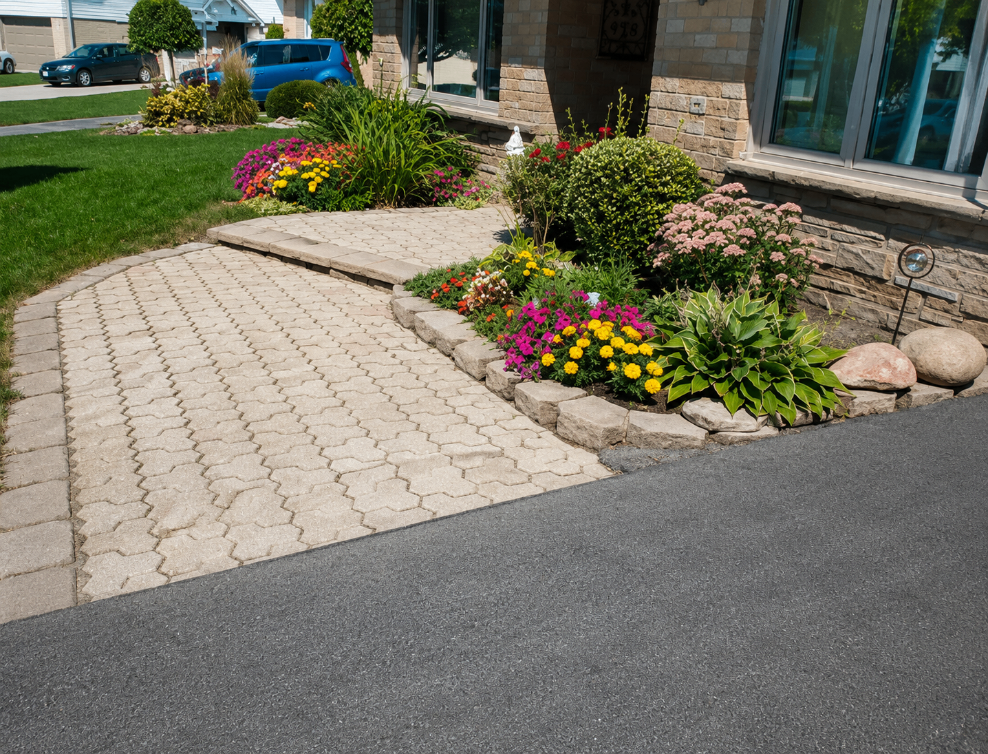Custom Garden Design & Installation by Wynter Landscaping & Handyman in the Toronto and GTA area